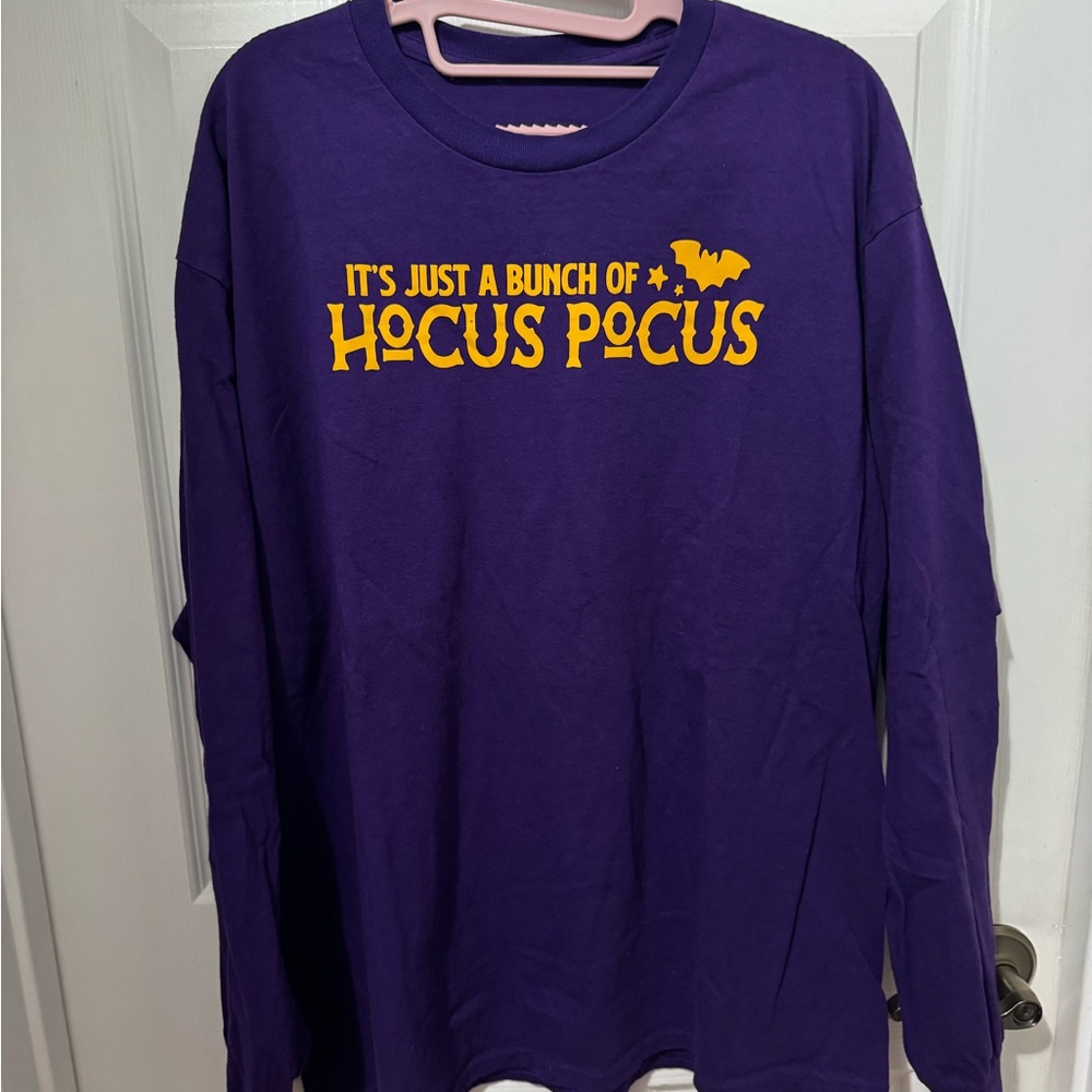 Purple Hocus Pocus Graphic Kids Long-Sleeve Shirt